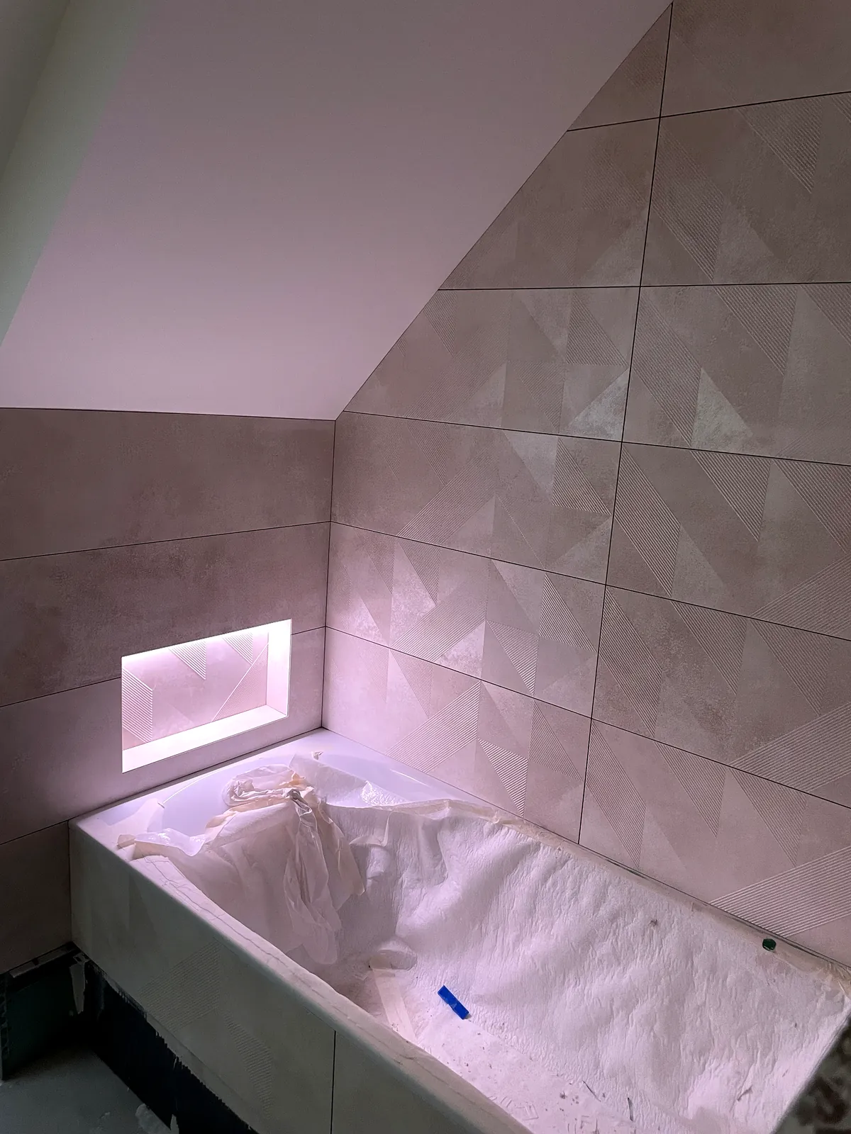 Premier allumage de la niche LED