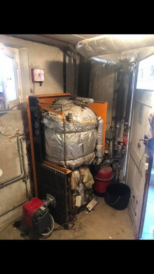 Installation de chaudière — chantier n°01