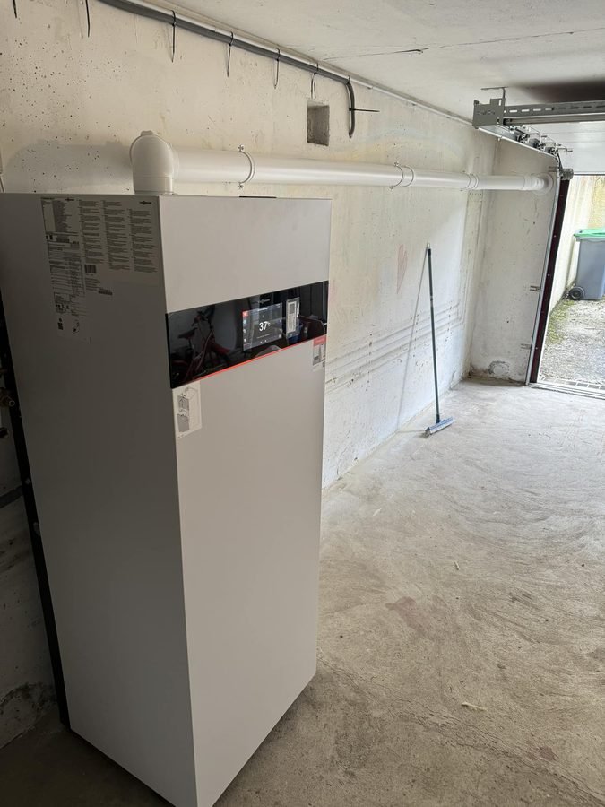 Installation de chaudière — chantier n°12