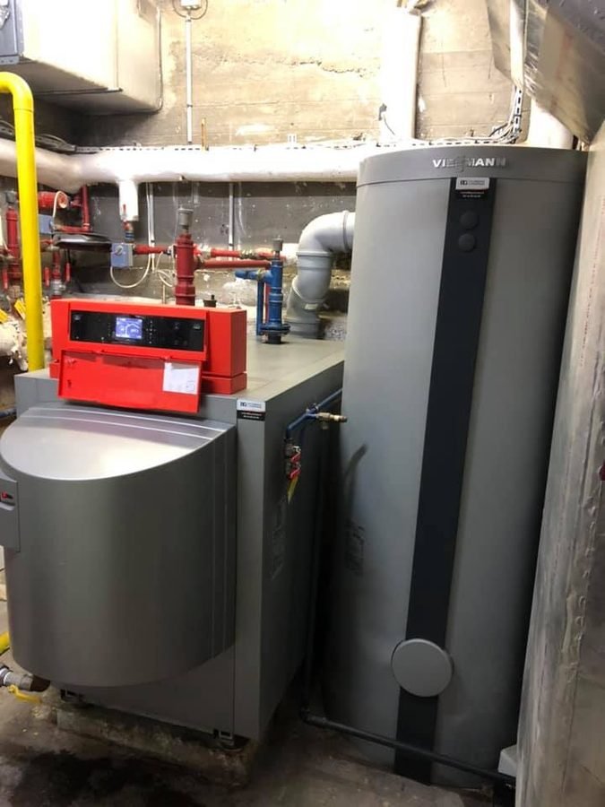 Installation de chaudière — chantier n°18